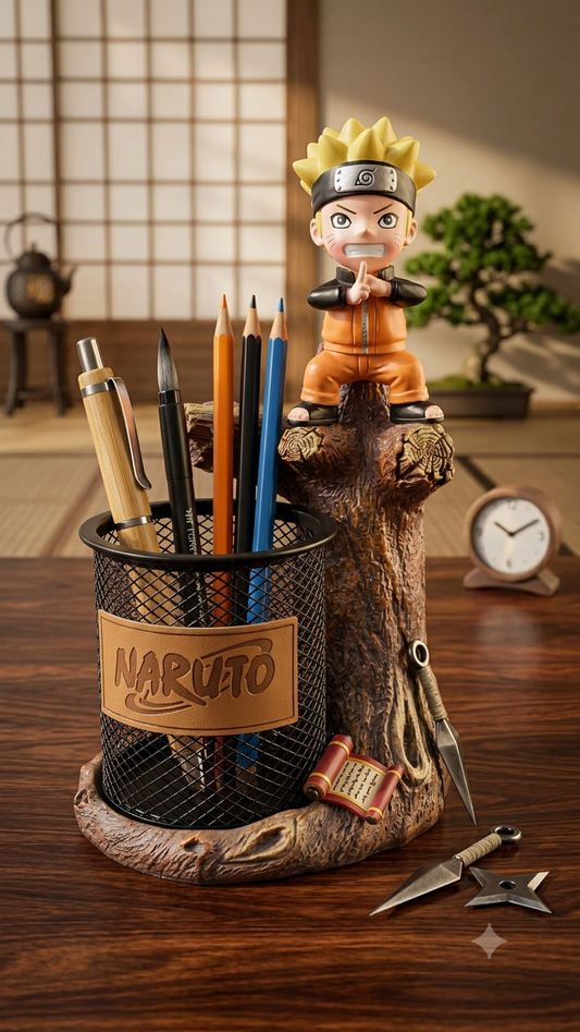 Naruto anime 3D desk organizer