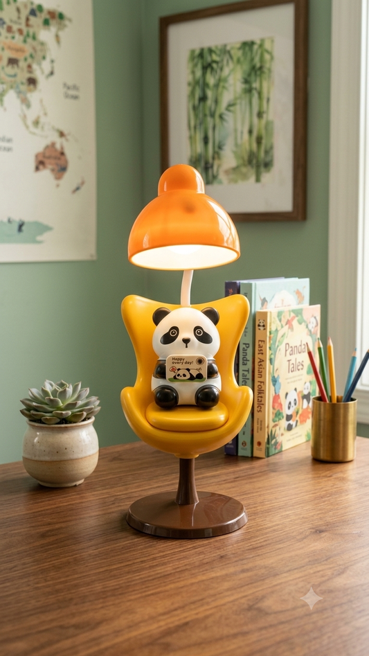 Cute panda table lamp 