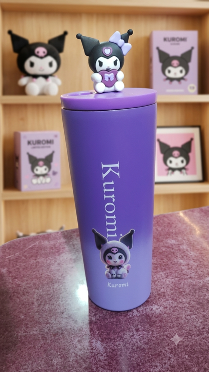 Kuromi steel tumbler 