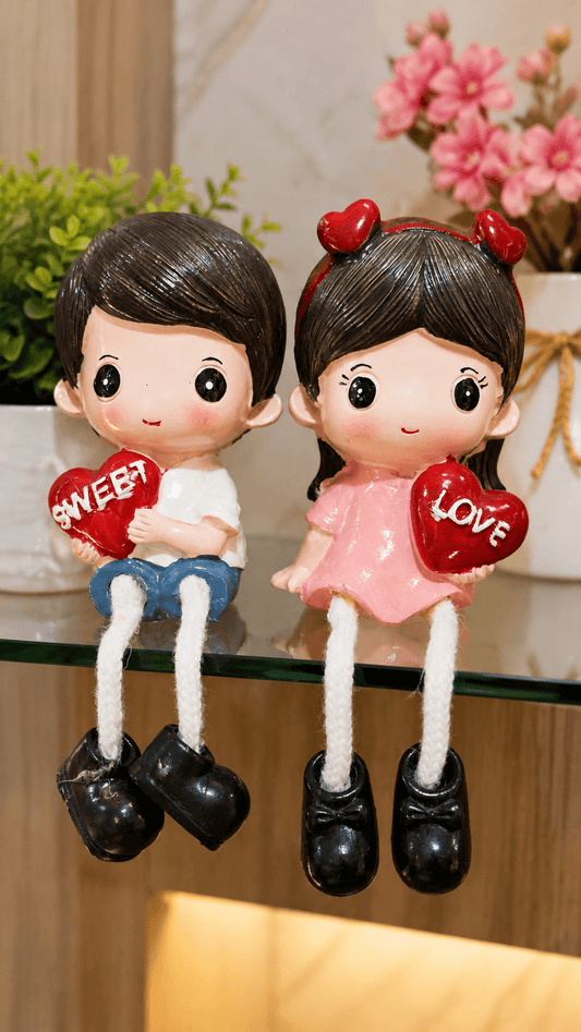 Cute Couple Hanging Doll – Romantic Love Couple Decorative Gift - Shiva Gift Mart