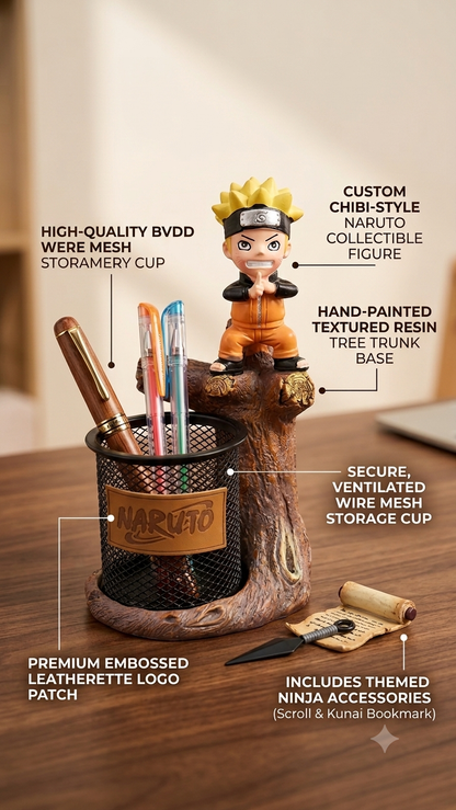 Naruto desk organizer 