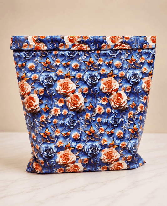 Premium Floral Printed Hamper Envelope Gift Box – Elegant Flower Design Gift Packaging - Shiva Gift Mart