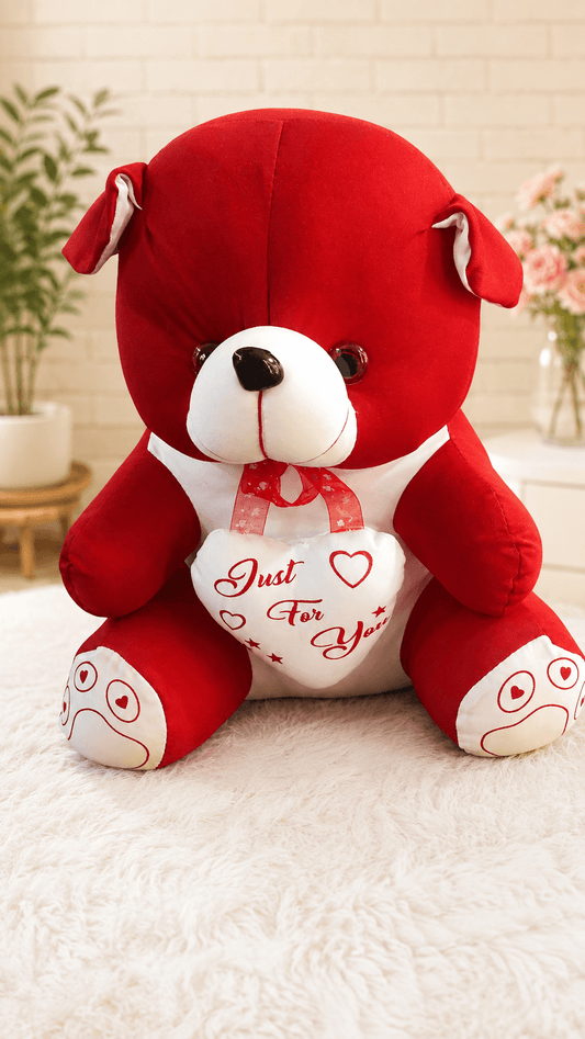 Teddy Bear with Heart - Romantic Gift for Loved Ones